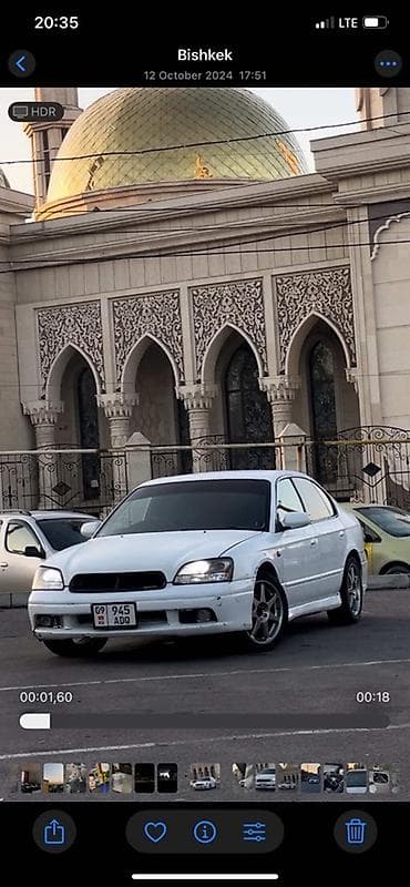 subaru b 4: Subaru Legacy: 1998 г., 2 л, Автомат, Газ, Седан — 1