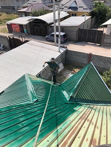 маляр работа: Покраска и обновление кровли Профессионально окрашиваем металлические — 8