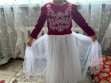 дом вещи: Детское платье, цвет - Фиолетовый, Б/у — 4