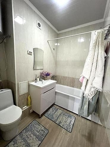 Кыймылсыз мүлк: 2 бөлмө, 64 м², 108-серия, 6 кабат, Косметикалык ремонт — 7