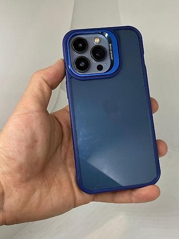 iphone 13 цена бишкек: IPhone 13 Pro, Колдонулган, 128 ГБ, Көгүлтүр, Коргоочу айнек, Каптама, 87 % — 5