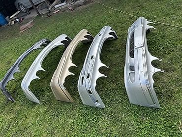 бампер мер 124: Бампер Mercedes-Benz, Б/у, Оригинал — 4