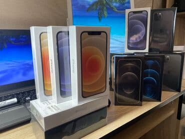 айфон 12 про макс новый: IPhone 12 Pro Max, Жаңы, 256 ГБ, Көк, Заряддоочу түзүлүш, Куту, Коргоочу айнек, 100 % — 5