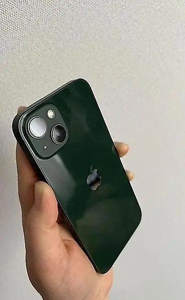 Мобильные телефоны и аксессуары: IPhone 13, Б/у, 128 ГБ, Alpine Green, 100 % — 1