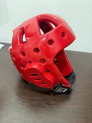 Шлемдер: Шлем для тхэквондо MOOTO (красный) - Бренд: MOOTO - Тип: защитный — 3