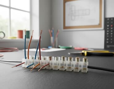 бу клемдер: Клеммные колодки с винтовыми зажимами, предназначенные для надежного — 1