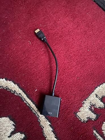 HDMI → VGA адаптер - Преобразователь сигнала с HDMI на VGA для