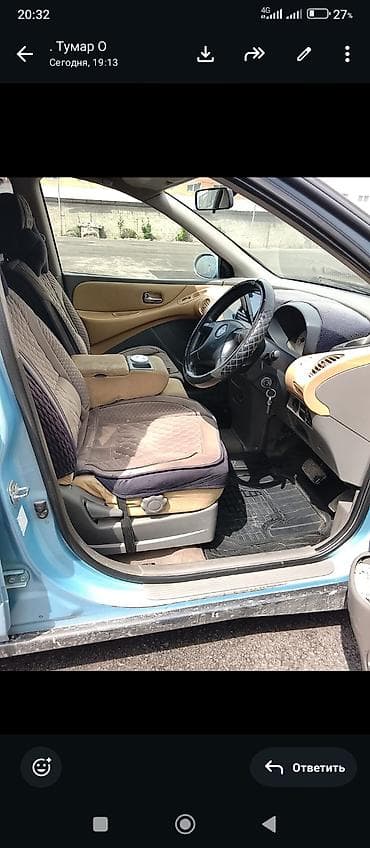 Nissan Almera Tino: 2000 г., 2 л, Вариатор, Бензин, Хэтчбэк at lalafo.kg Nissan Almera Tino: 2000 г., 2 л, Вариатор, Бензин, Хэтчбэк