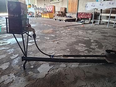 Угольные печи: Самодельная капельная печь на отработанном масле (масляная горелка) — 1