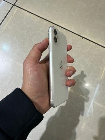принтер в хорошем состояние: IPhone 11, Б/у, 128 ГБ, Белый, Чехол, Стилус, 85 % — 4