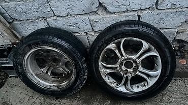 Дөңгөлөктөр монтажда 225 / 55 / R 17, Колдонулган, Жуп