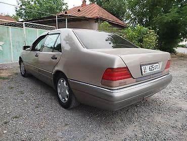 Транспорт: Mercedes-Benz S-Class: 1998 г., 3.2 л, Автомат, Газ, Седан — 3
