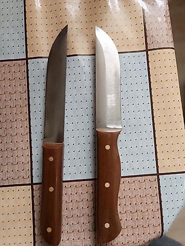 балык кумар: Ножи ручной работы, закалённая сталь рукоять текстолит — 3