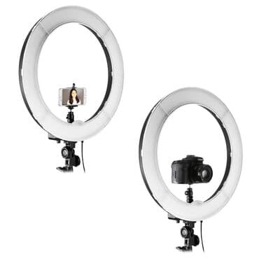 кольцевые лампы: Кольцевая светодиодная лампа ring light hq-14 бишкек отличный подарок — 3