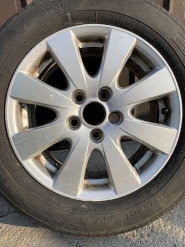 диски на 4 раннер: Колеса в сборе 215 / 60 / R 16, Лето, Б/у, 1 шт, Легковые, Литые, отверстий - 5 — 2