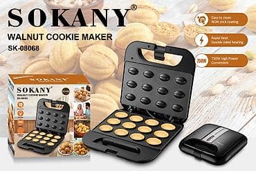 кандитерский духовка: Электропечь для орешков SOKANY SK-08068 - Тип: электрическая форма — 1