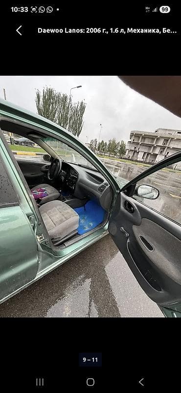 Транспорт: Daewoo Lanos: 2006 г., 1.6 л, Механика, Бензин, Седан — 6