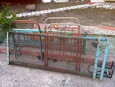 Кровать железная советская