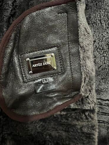 дубленка короткая: Дубленка, Классическая модель, Турция, L — 2