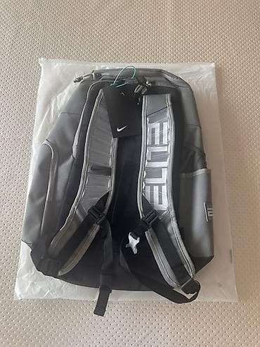 glovo сумки: Рюкзак Nike Elite (две расцветки: синий камуфляж и чёрный с золотыми — 10