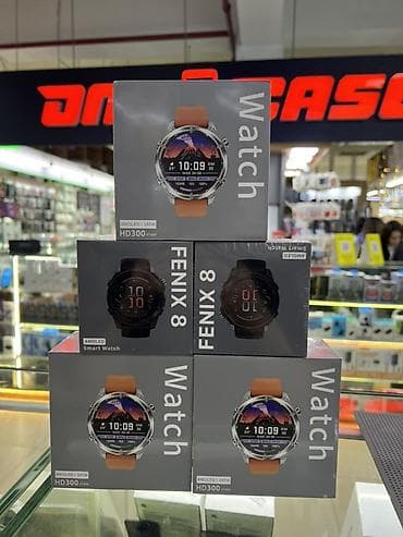 гармин капитан 2: Смарт-часы FENIX 8 / HD300 (47 мм) - Дисплей: AMOLED - Корпус — 5