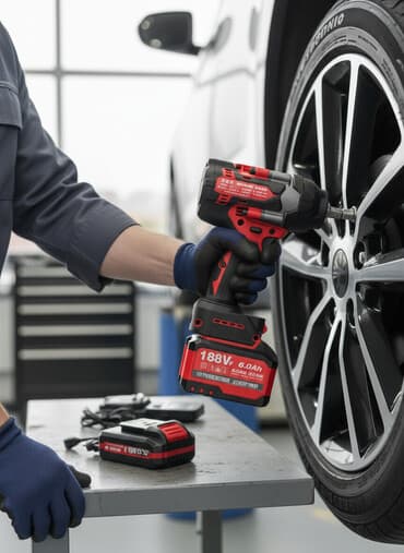 пневма инструменты: Аккумуляторный гайковерт, Новый, Самовывоз, Бесплатная доставка, Платная доставка — 1