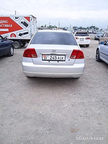 mazda 626 2001: Honda Civic: 2001 г., 1.5 л, Автомат, Бензин, Седан — 3