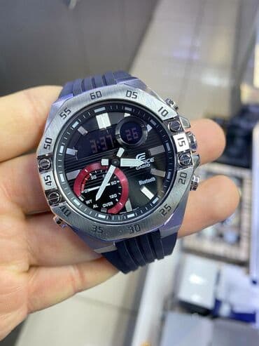 smart sensor: Edifice Bluetooth ___ Функции : секундомер, дата, 24 формат времени — 2