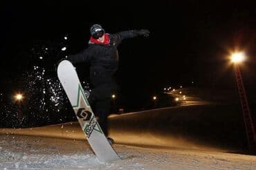 Инструктор лыжи сноуборд час 1.800 сом весь день 7.500сом опыт — 3