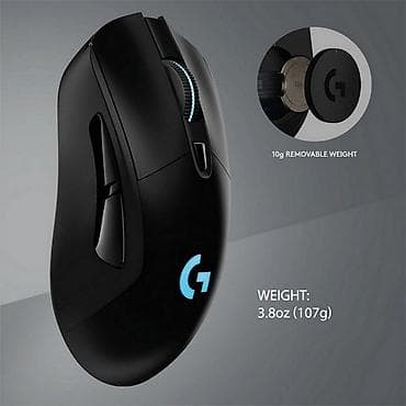 Logitech G703 Lightspeed Коротко о товаре принцип работы: оптическая