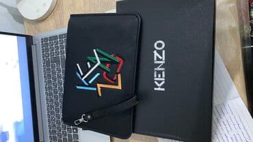 Клатч, Материал: Экокожа, Унисекс, Новый