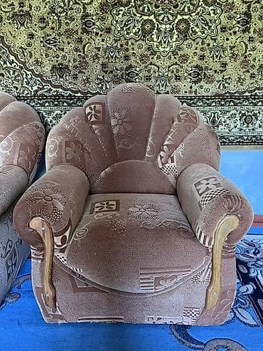 сольнычный свет: Два мягких кресла в классическом стиле. - Цвет: теплый — 3