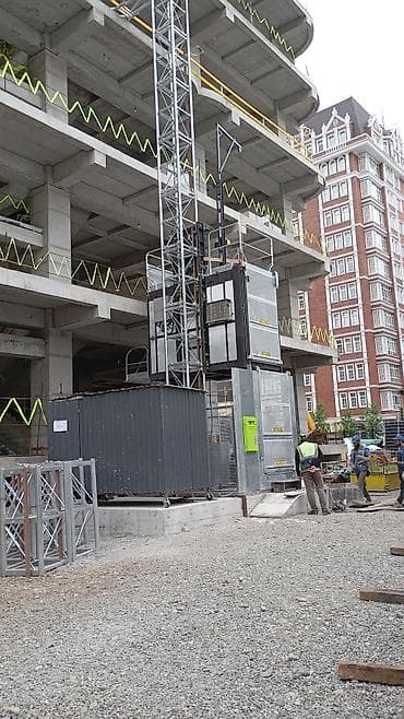 hi tech: Строительный грузопассажирский лифт, мачтовый подъемник высота от 1 до — 3