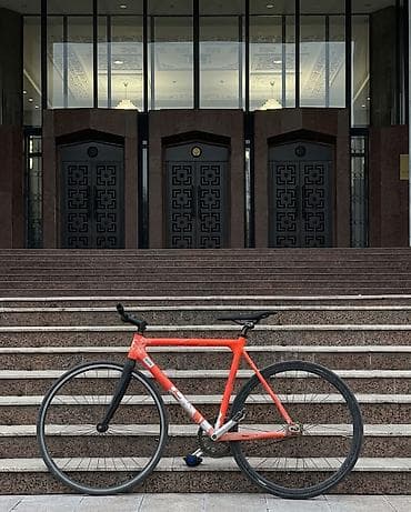 fixed gear: Фикс-байк fixed gear - Рама: дорожная/трековая, алюминий, окраска — 6