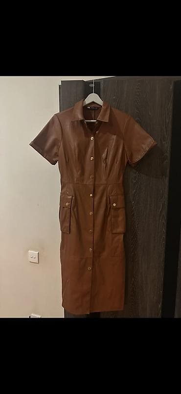 Повседневное платье, Турция, Осень-весна, Платье-рубашка, S