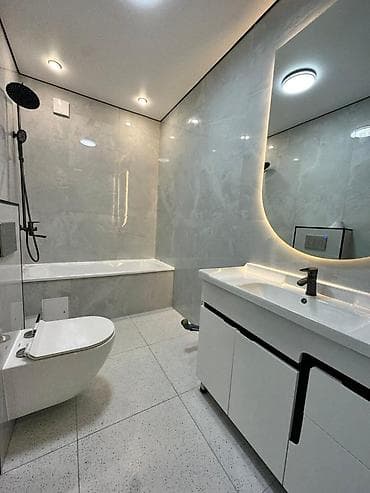 seven development: 3 комнаты, 62 м², Площадь Ала-Тоо Элитка, 5 этаж, Дизайнерский ремонт — 9