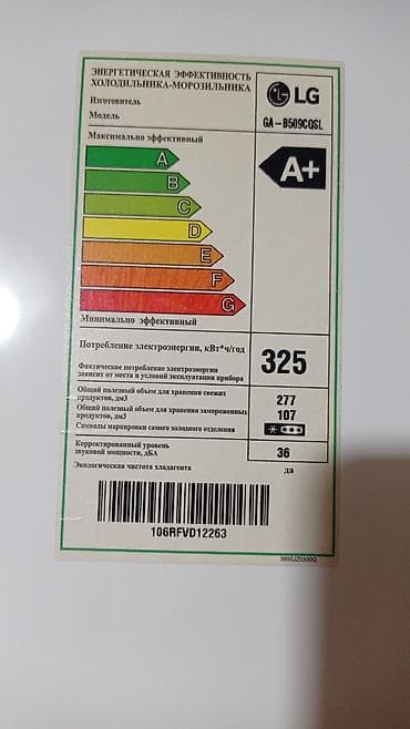 lg: Холодильник LG, Двухкамерный — 3