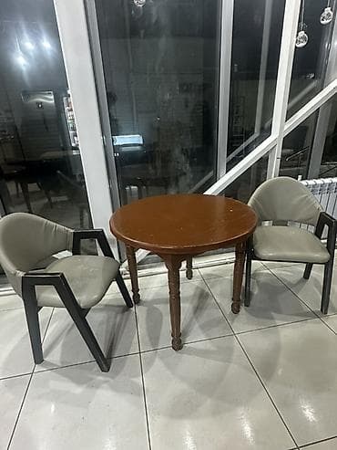 оборудование для кофейни: Стол и стул для кафе — 3