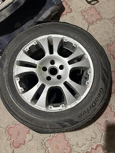 Дөңгөлөктөр монтажда 245 / 60 / R 18, Жай, Колдонулган, 1 даана, Куйма, тешиктери - 5 — 1