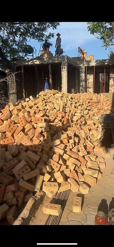 Кургаткычтар: Тешиктүү, Бышкан кирпич, Жарым блок, 250×120×88 — 2