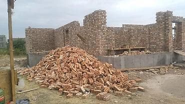 Бетонные работы: Кладка кирпича каменщик фундамент крыша стяжка штукатурка итд — 5