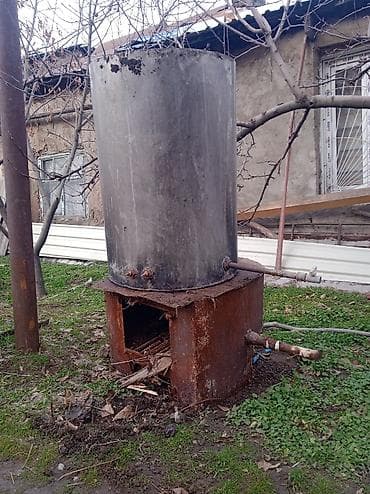 теплый бассейн: Самодельный твердотопливный водонагреватель/котёл для бани и — 3