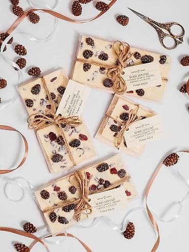 Белый шоколад «Таёжный Тайник» — ручная работа. Варианты начинок: - С