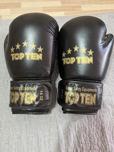 Перчатки: Боксерские перчатки TOP TEN, 14 oz — 1