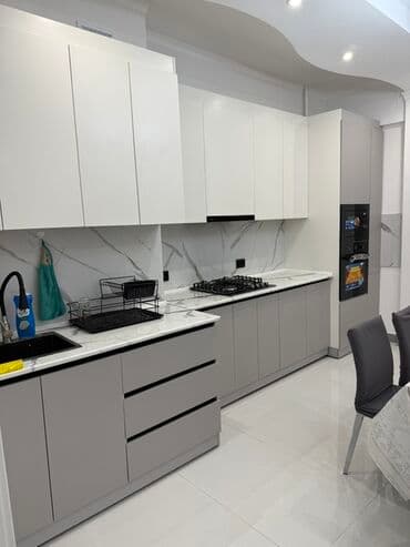 квартира бишкек долгосрочная: 4 комнаты, Собственник, Без подселения, С мебелью полностью — 1