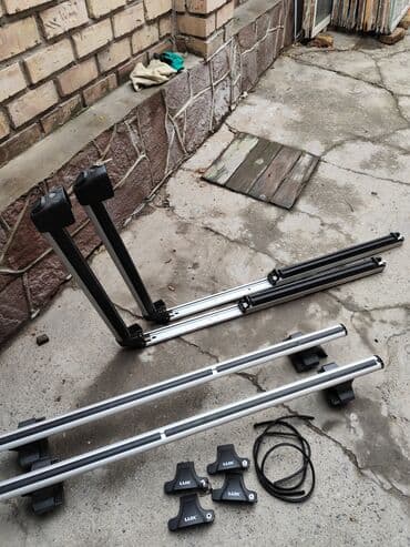 купить багажник на крышу авто: Поперечные дуги На гладкую крышу Lux, Новый — 1