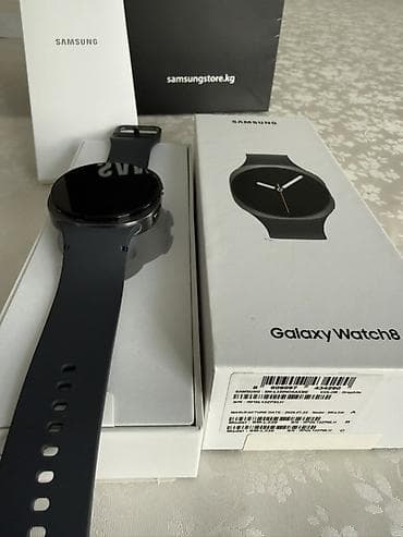 s23 mini: Samsung Galaxy Watch8 (Graphite) - Комплектация: часы, фирменный — 1