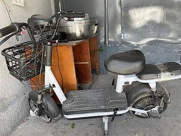 арзан топтор: Электрический мини-скутер (городской e-bike) - Компактная рама с — 9