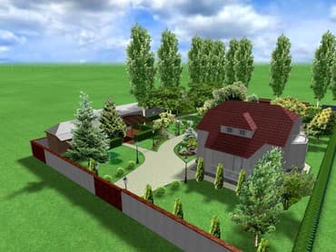 флористика дизайн: Ландшафтный дизайн и озеленение проектирование, посев газона, посадка — 6