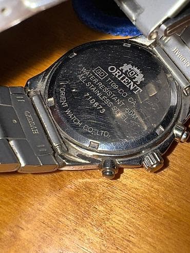 часы oreintex: Orient хронограф на браслете из нержавеющей стали - Модель: Orient — 2